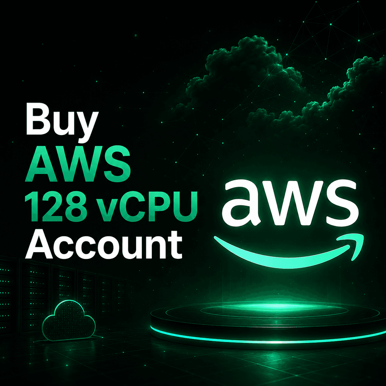 Buy AWS 128 vCPU Account illustration