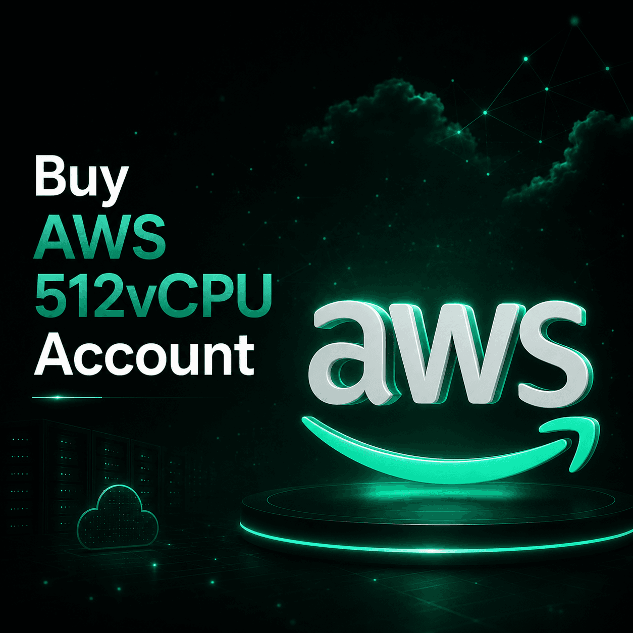 Buy AWS 512vCPU Account illustration