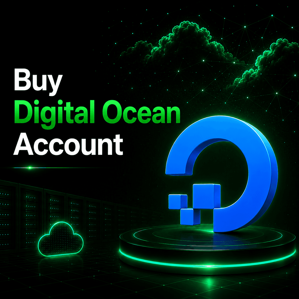 Buy Digital Ocean Account illustration